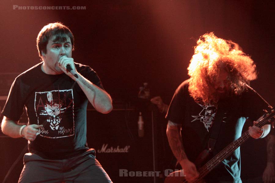 NAPALM DEATH - 2007-04-11 - PARIS - La Locomotive - Mark Andrew Greenway - Shane Thomas Embury